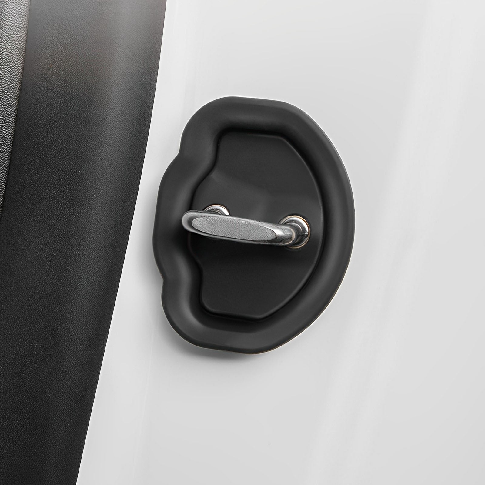 TESLAUNCH Noise Reduction Door Latch Lock Cover for Tesla Model 3/Y (4 Pcs)