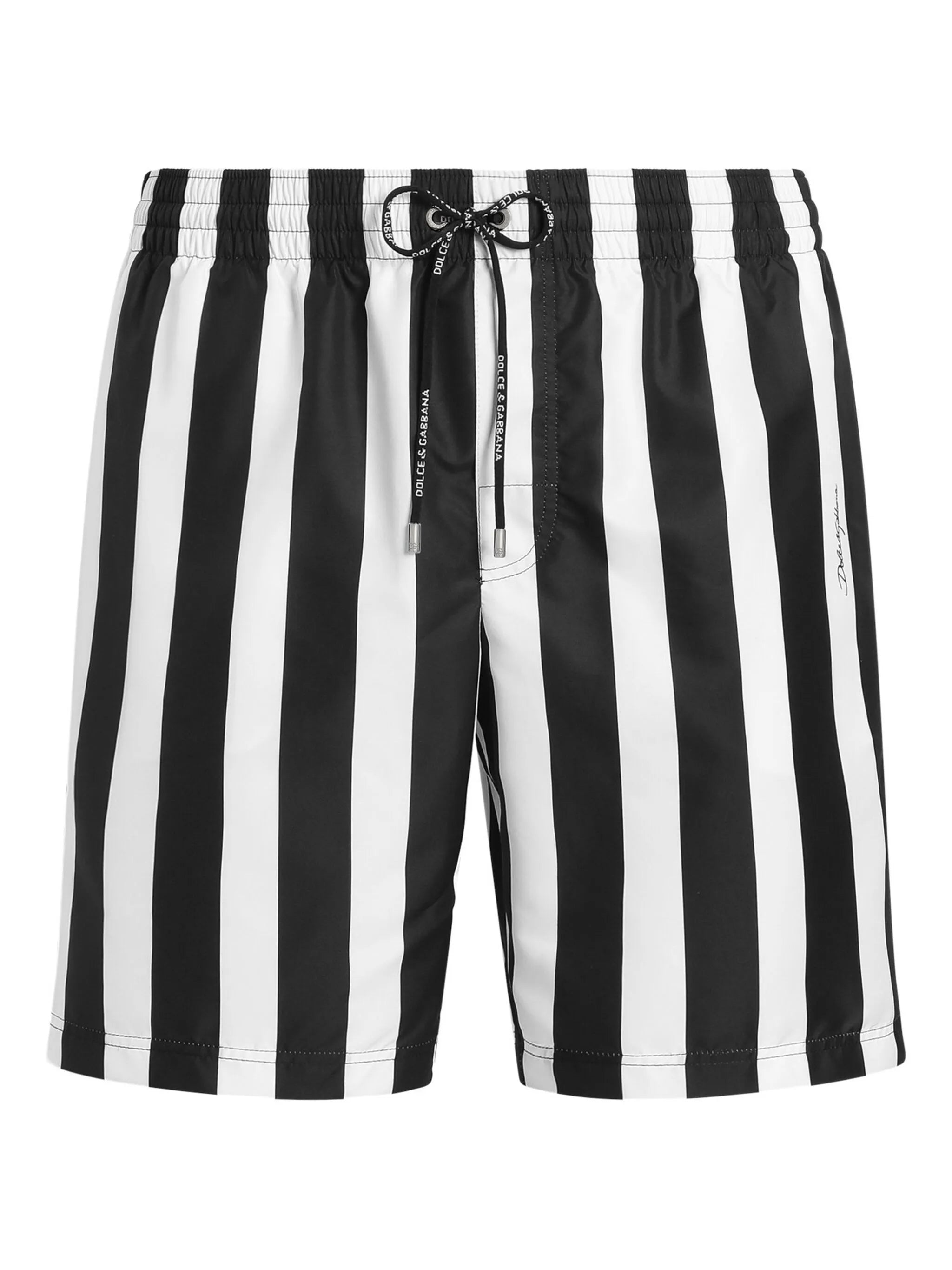 Dolce & Gabbana Striped Swim Shorts