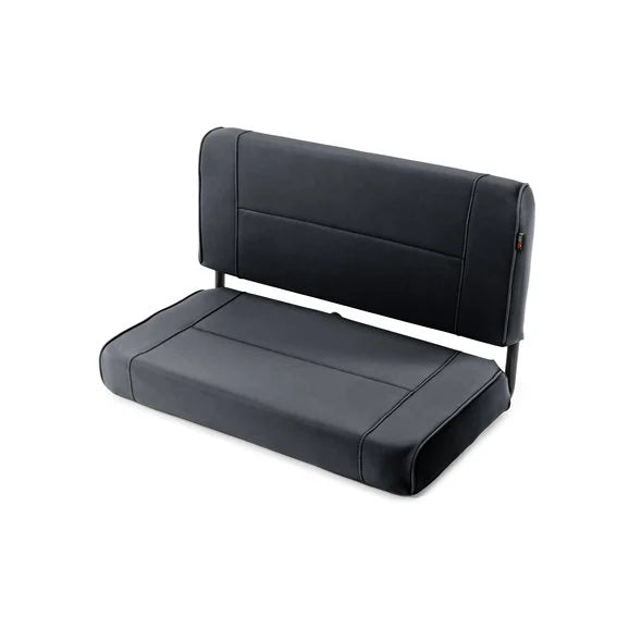 Rugged Ridge Fixed Vinyl Rear Seat for 76 95 Jeep CJ & Wrangler YJ