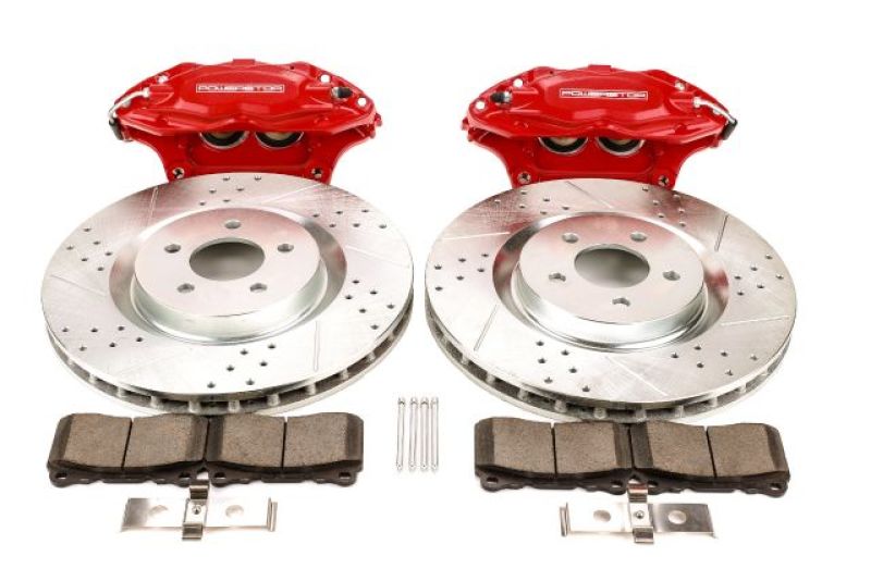 POWERSTOP Power Stop 05 14 Ford Mustang Front Big Brake Conversion Kit