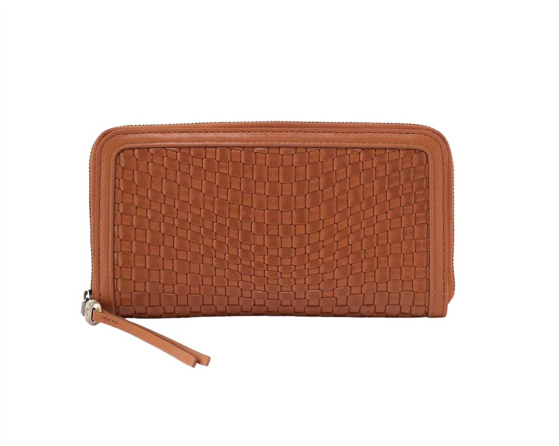 2244 Women's Nila Large Zip Around Wallet In Wheat