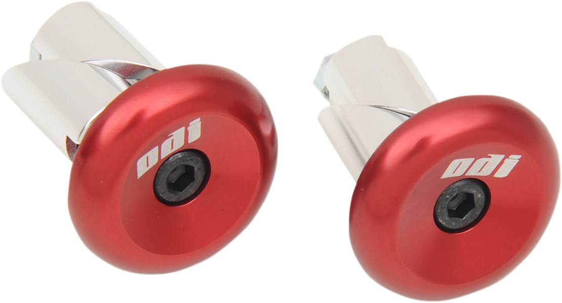 ODI Bar End   Aluminum   Red