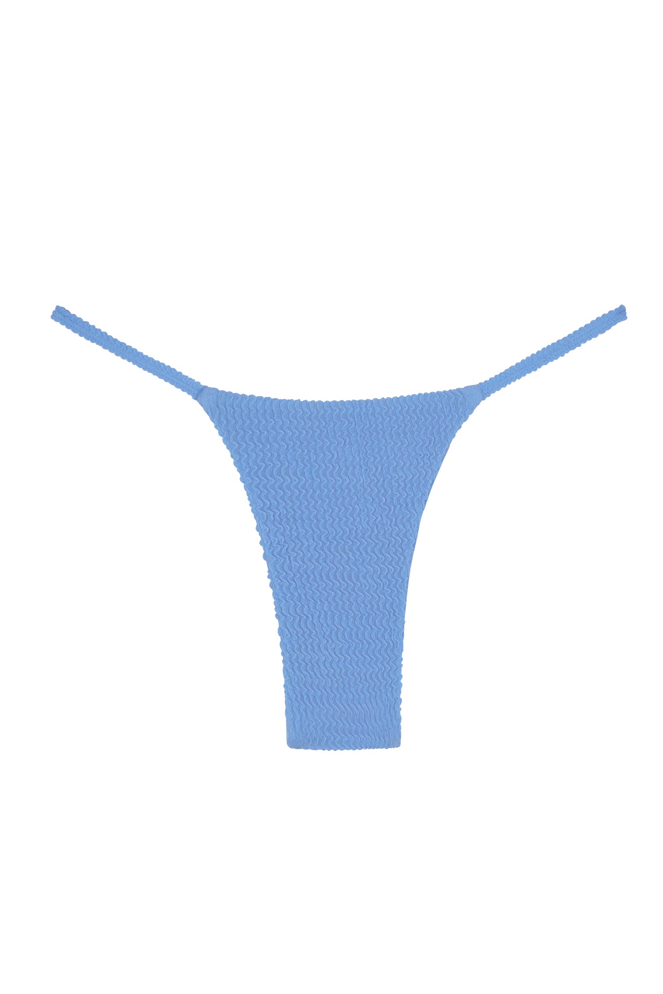 MONDAY SWIMWEAR Barbados Bottom   Azure Crinkle