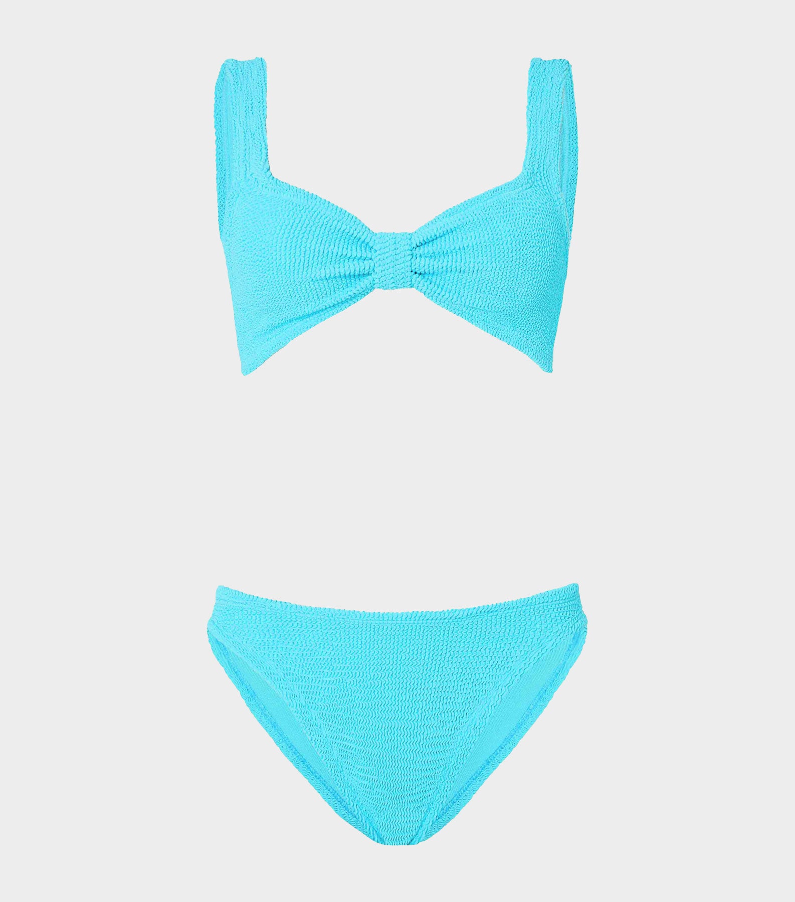 HUNZA G Bonnie Bikini   Aqua