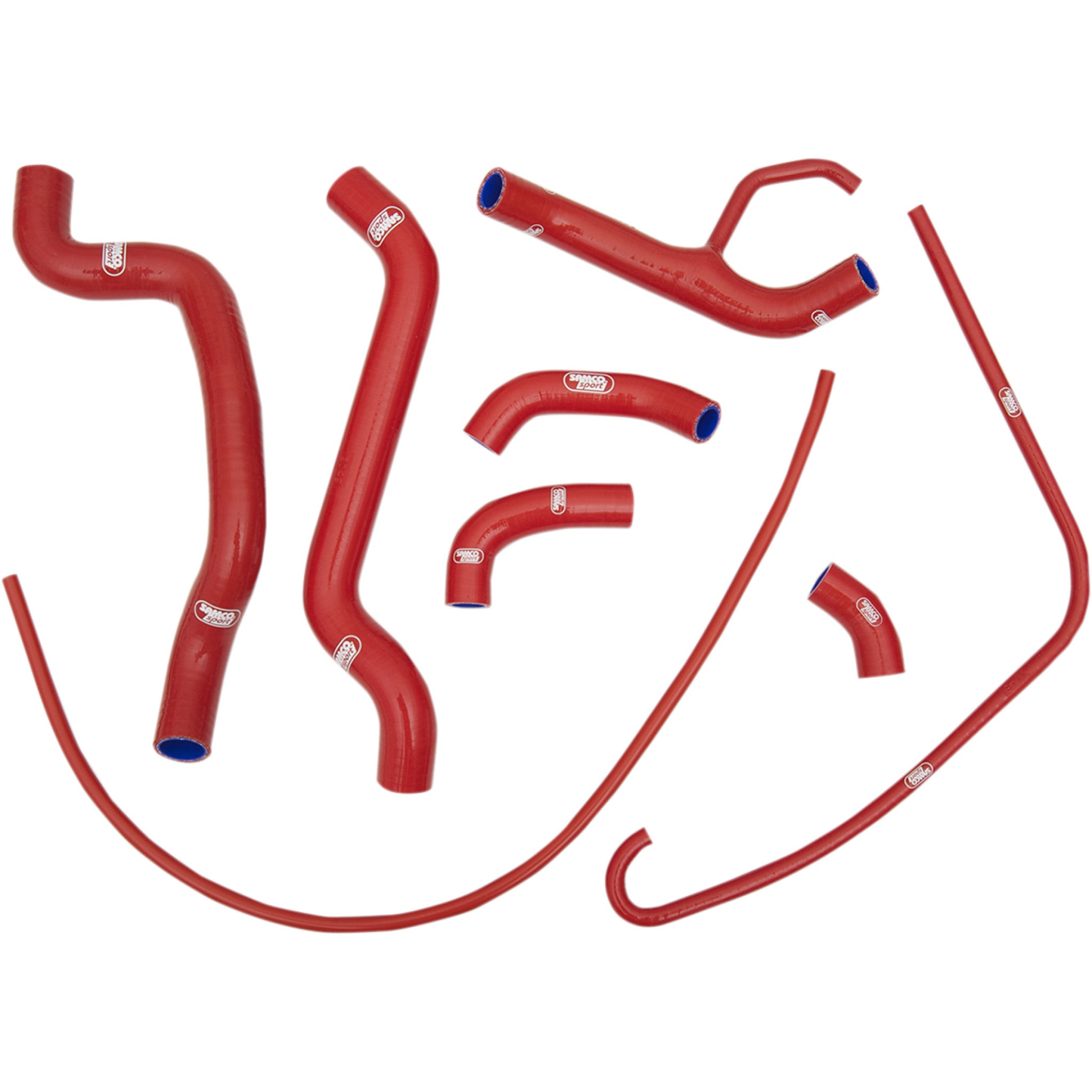 SAMCO SPORT 1902 0299 DUC12 RD Radiator Hose Kit — Standard Radiator Hose Kit   Red   Ducati