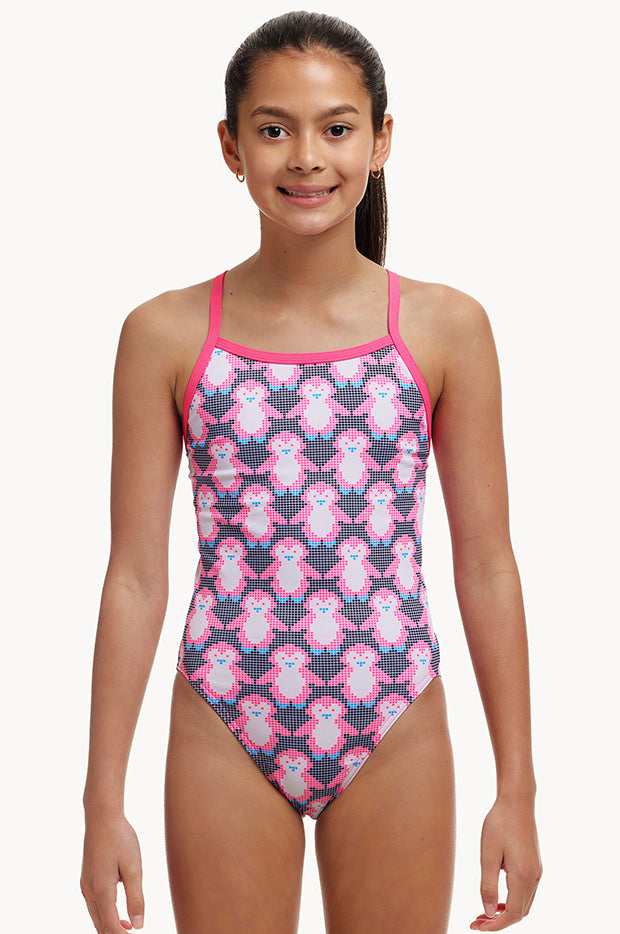 FUNKITA Girls Pen Guy Single Strap One Piece