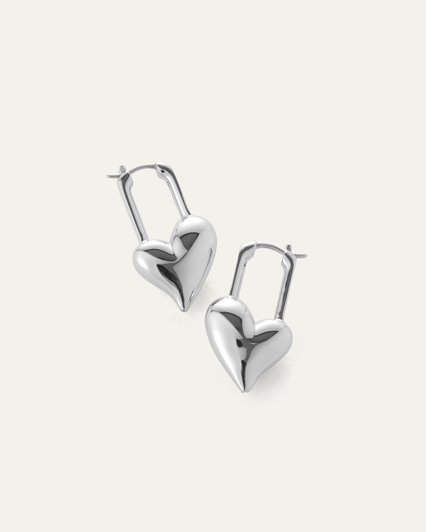 JENNY BIRD US Padlock Heart Earrings