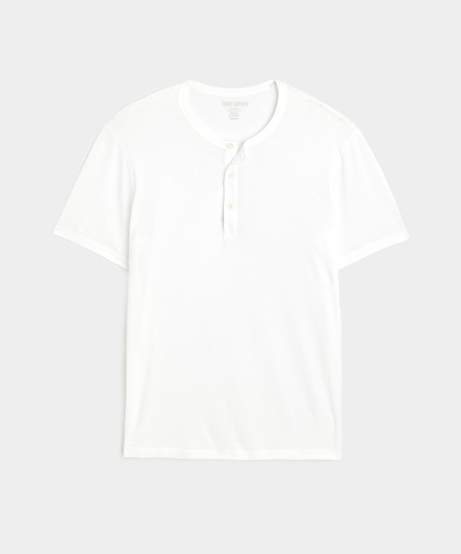 TODD SNYDER Made in L.A. Premium Jersey Henley