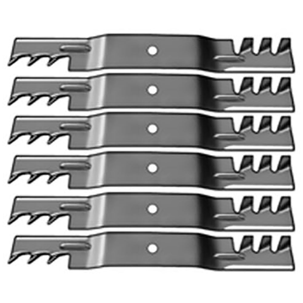 RELIABLE AFTERMARKET PARTS, INC®  FEDEX2DAY 320237 Qty 6: Toothed Blade Fits Grasshopper 3 for 61" Deck Duramax 3461