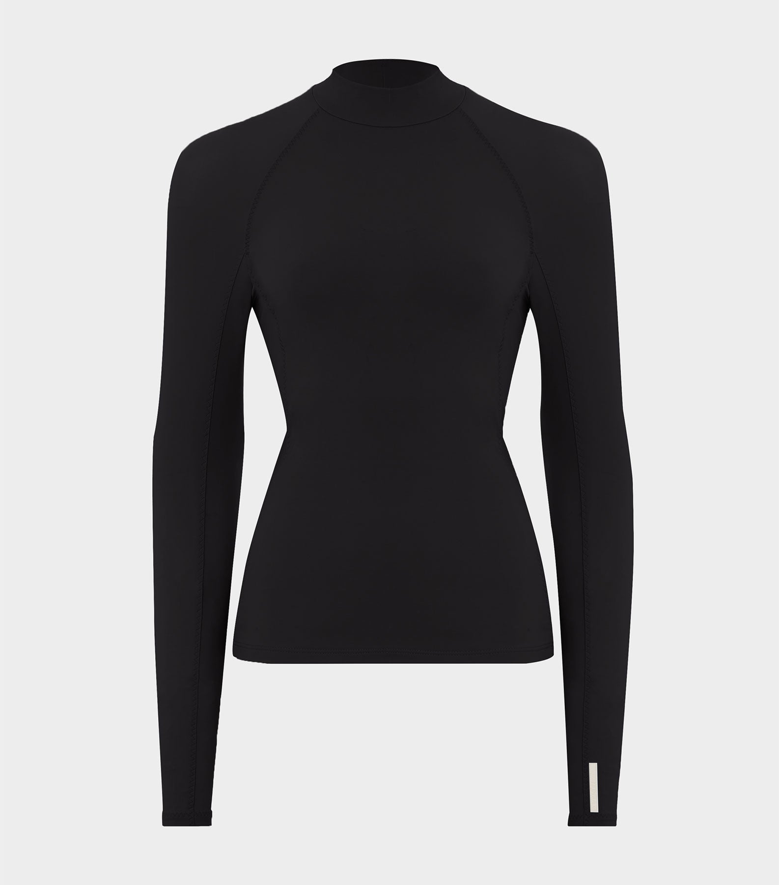 HUNZA G Miley UPF 50+ Top   Black