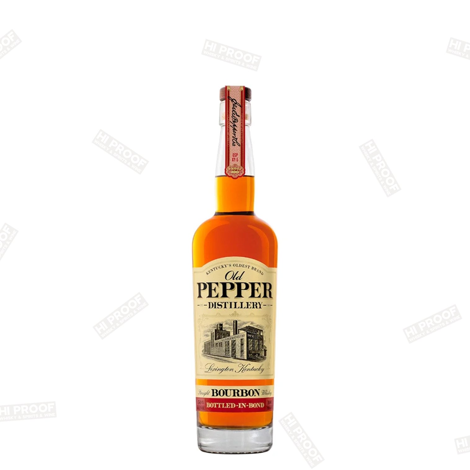 OLD PEPPER BOURBON BOTTLED IN BOND 100 proof 750ml
