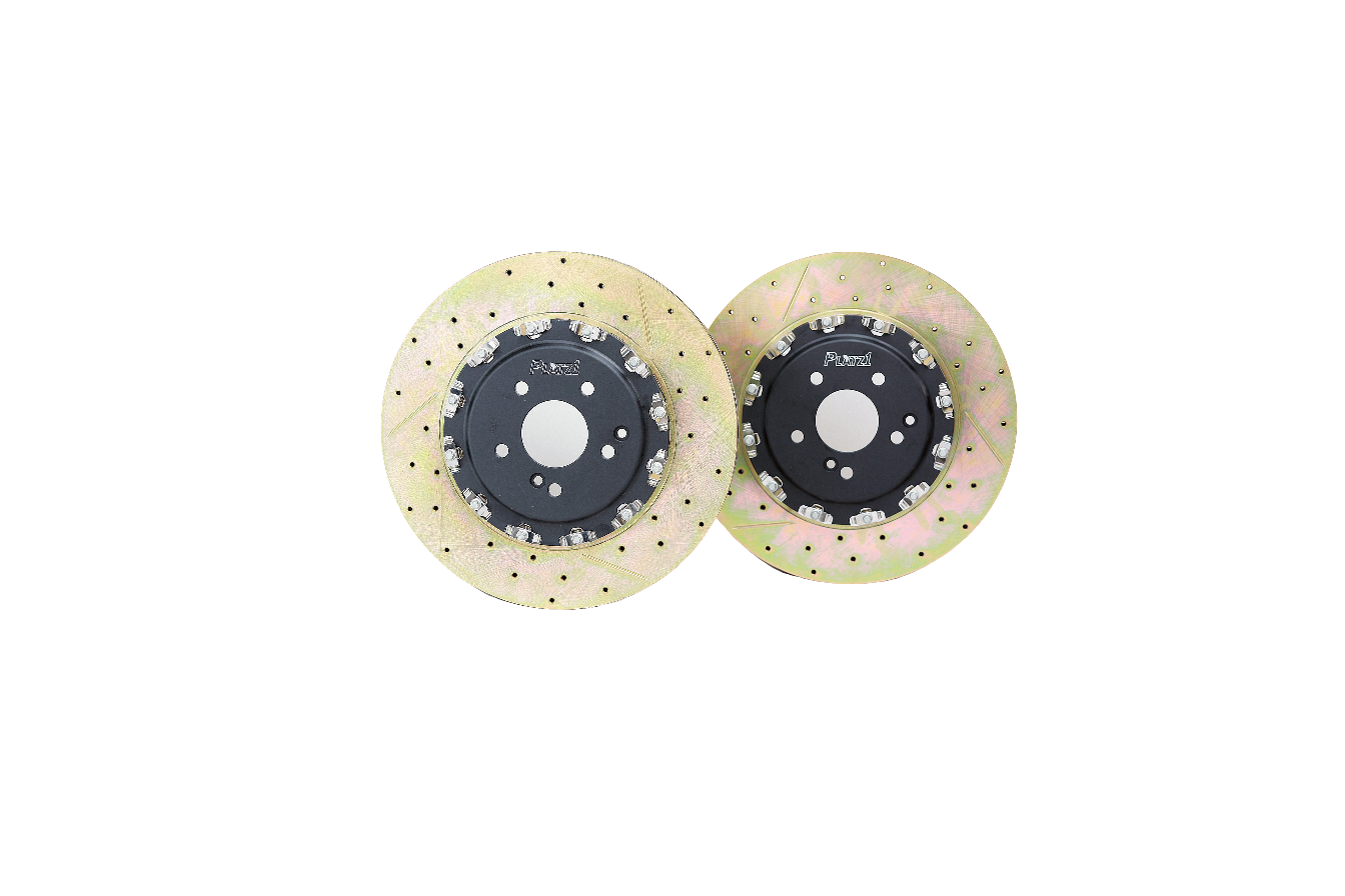 PLATZ1 MOTORSPORTS Platz1 360mm (14.17") Front 2 PC Floating Brake Disc Rotors Upgrade for Benz (R171) CLK63 AMG 2007 2009 / SLK55 AMG 2005 2010