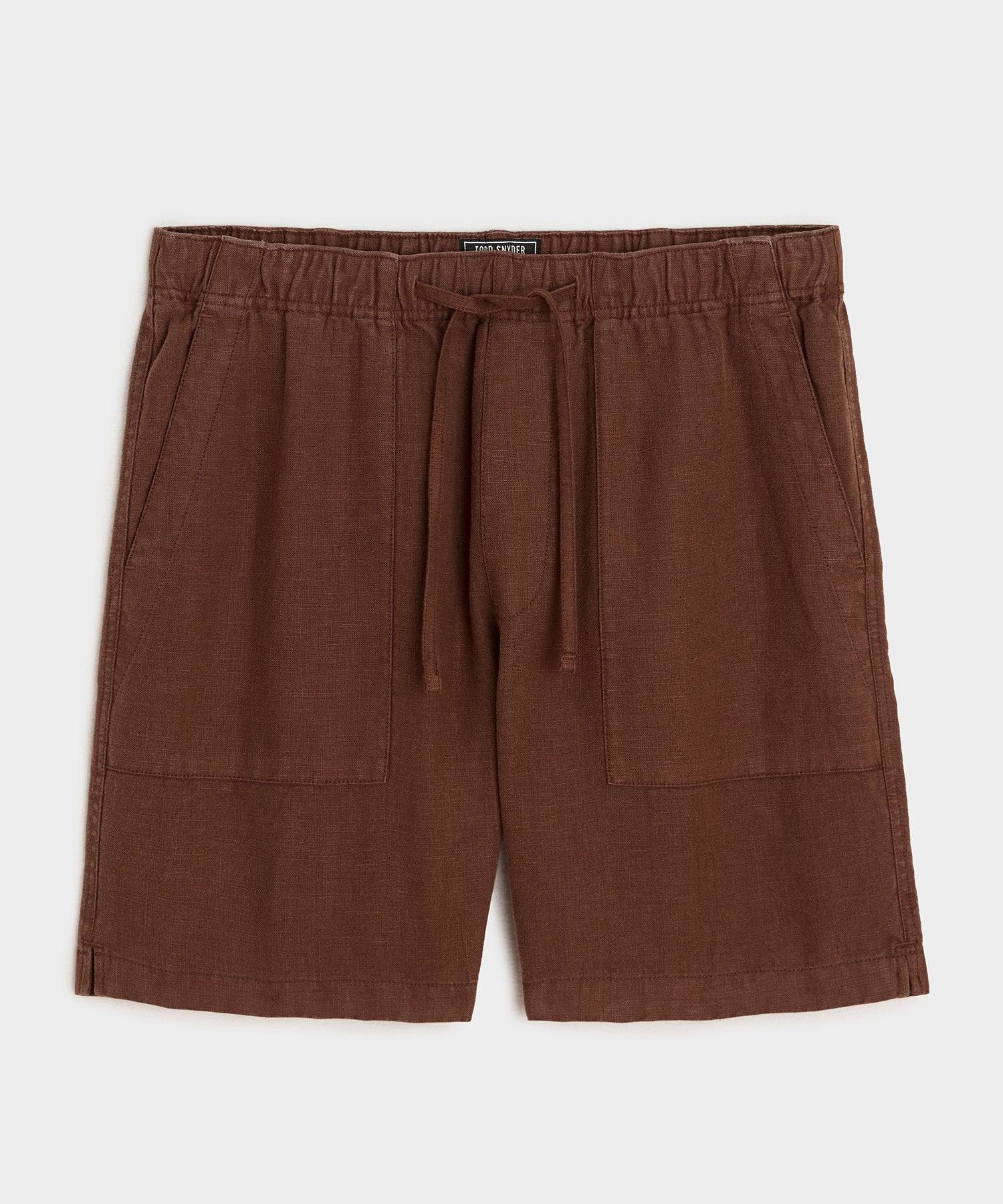 TODD SNYDER 7" Linen Beach Short