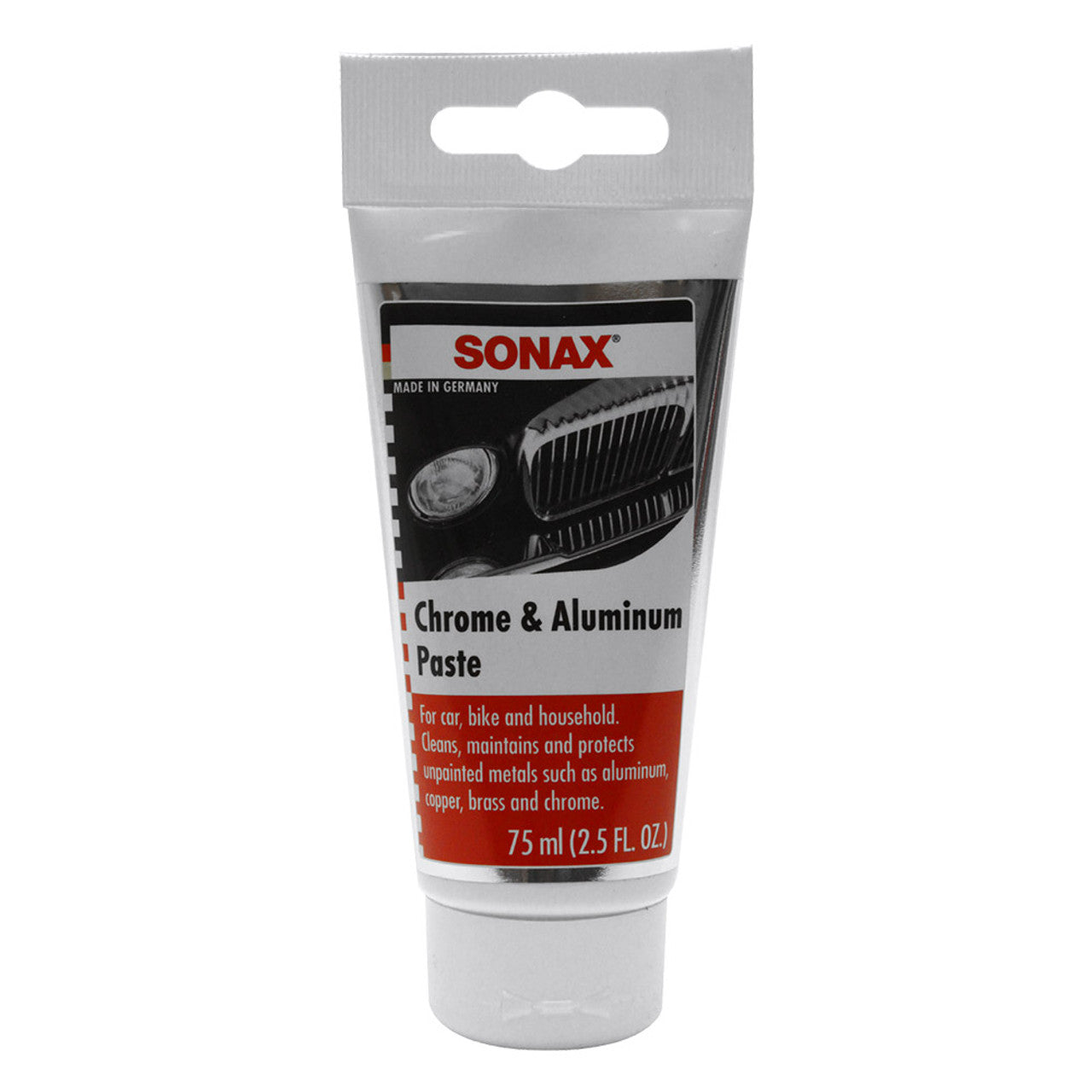 Porsche Sonax Chrome and Aluminum Paste   75ml  3080000