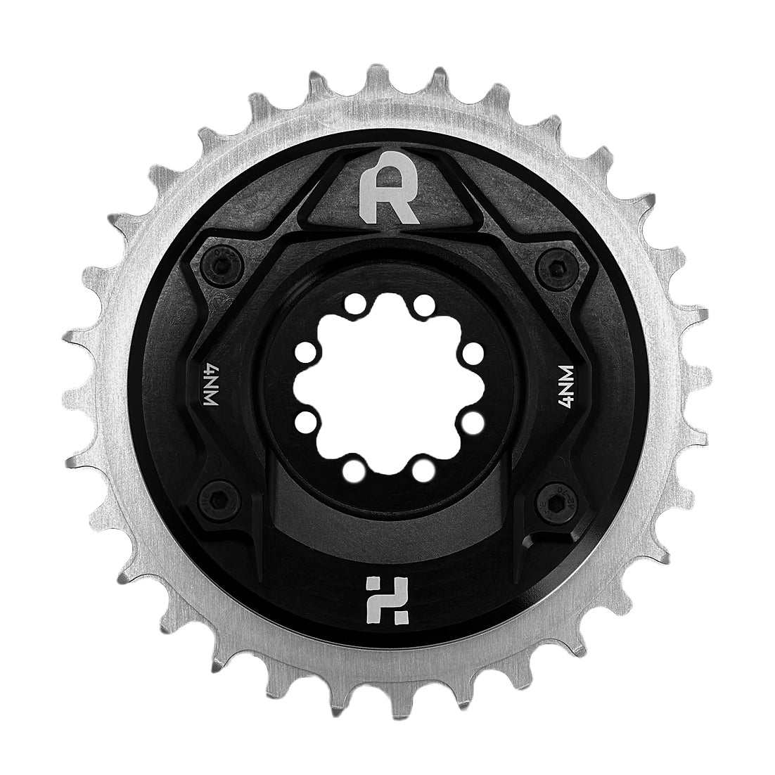 Rimpact Chain Damper, SRAM 8 Bolt T Type 36t, Black/Silver