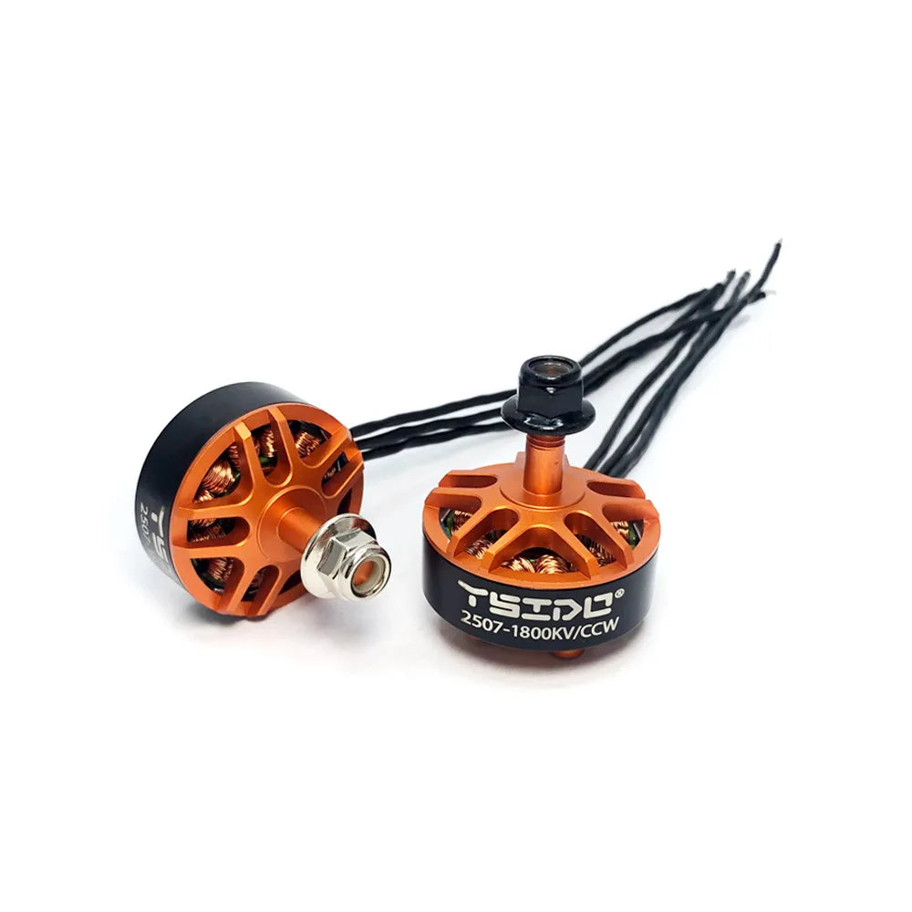 YSIDO 2507 1800KV 3 6S Brushless Motor for 5 Inch FPV Racing Drone GEPRC Eachine Tyro129 Darwin129