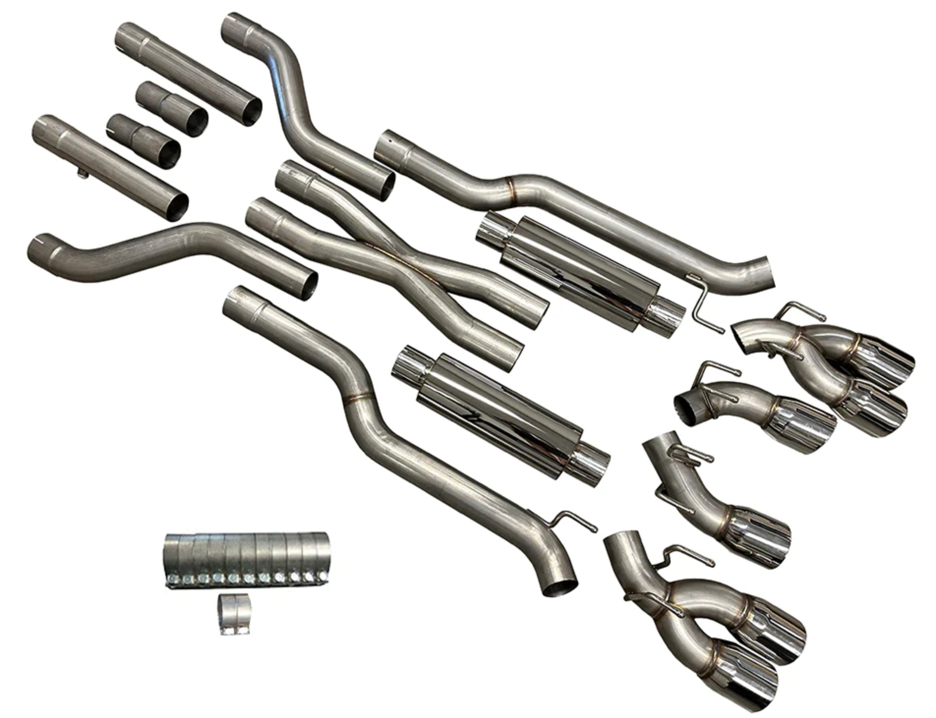 Speed Engineering® (10 15) Camaro SS/ZL1 304SS 3" Cat Back Exhaust System