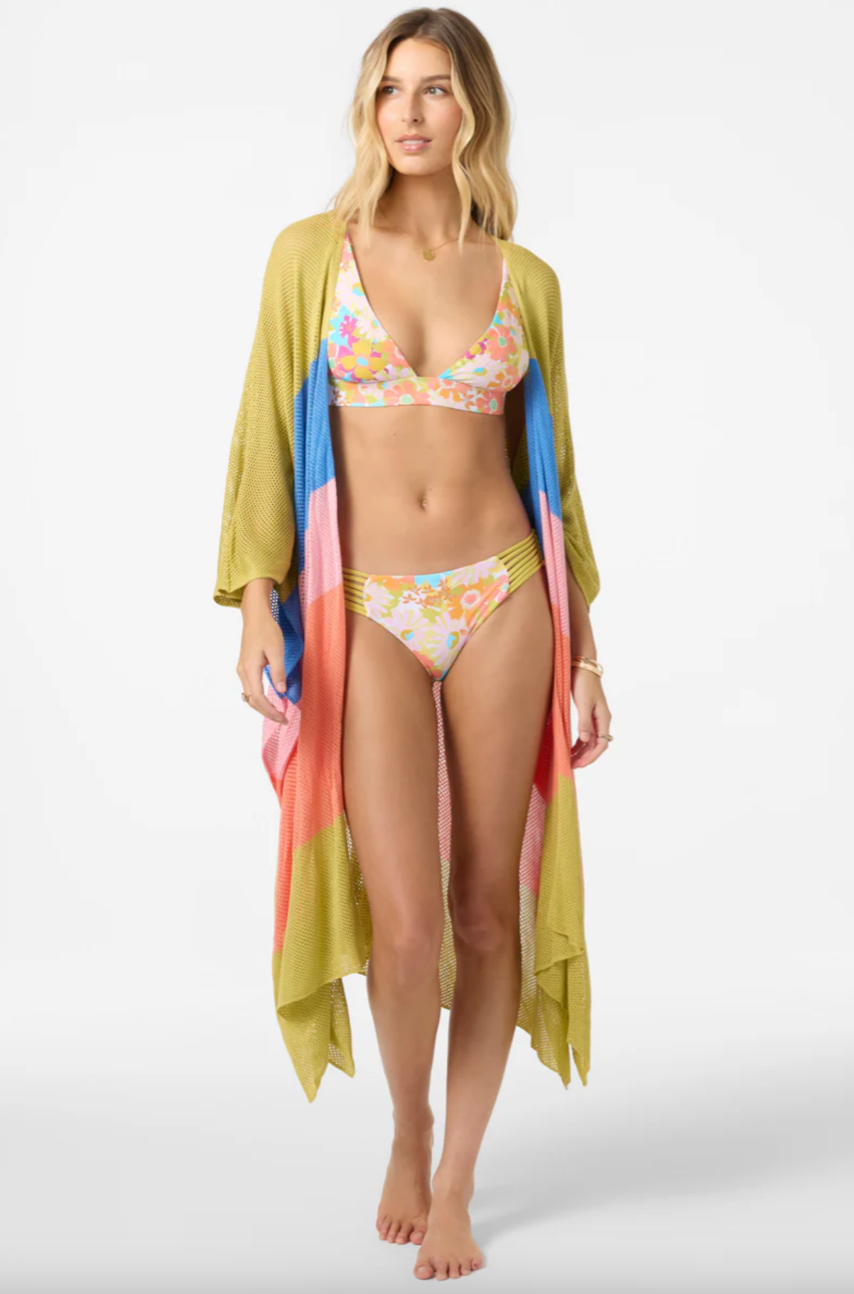 O'NEILL TYLER KIMONO DRESS (MUL)