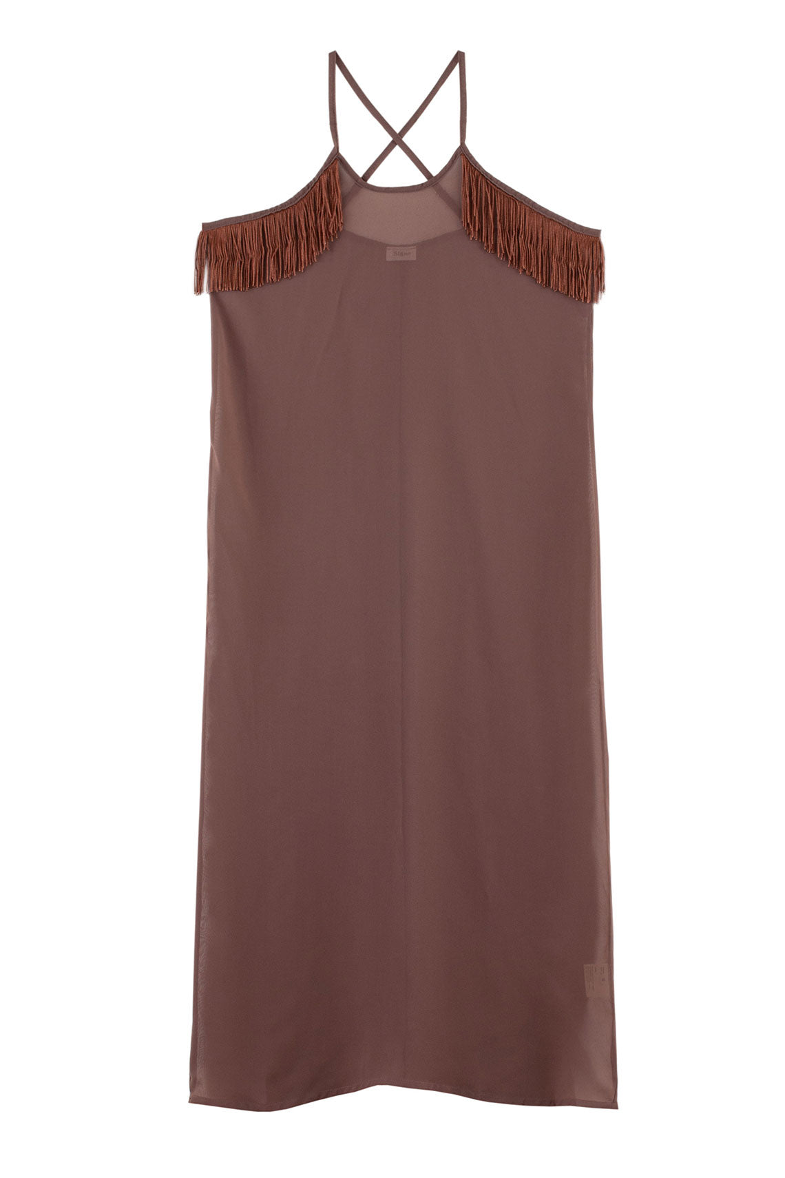 SIGNE Brown Disa Strap Dress