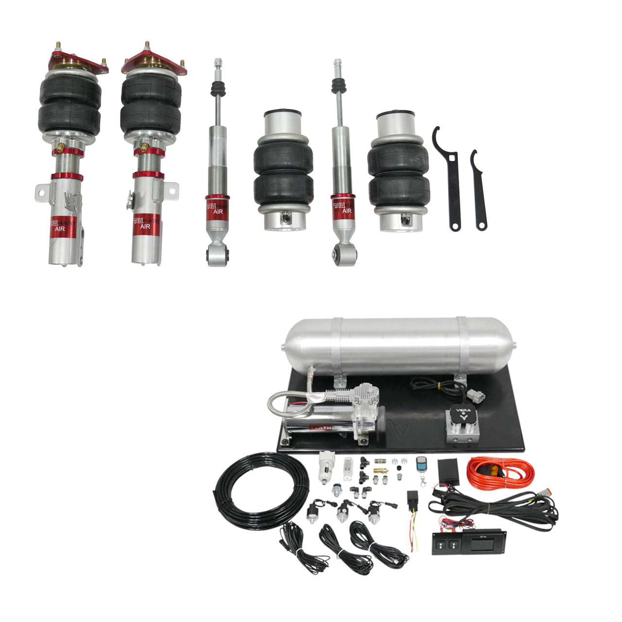 TruHart AirPlus Air Struts for 2018 2021 Toyota Camry (TH T1009)