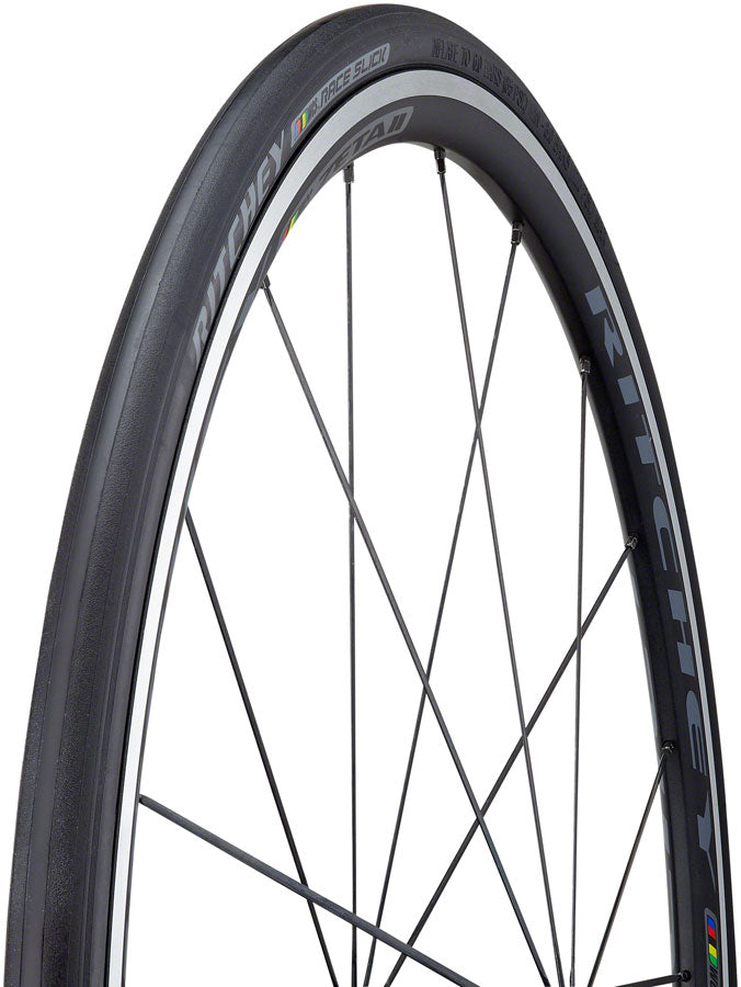 Ritchey WCS Race Slick Tire 700 x 25 Clincher Folding Black 120tpi 60A Compound 46350817005
