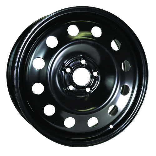 RTXWHEELS 18x7.5 RTX  Steel Wheels  x48518    Black , with 5x108 Bolt Pattern 42 Offset 63.4 HubBore
