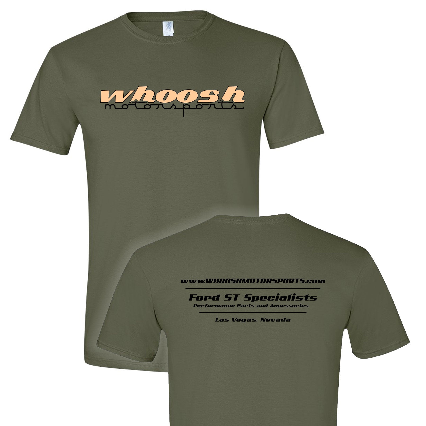 whoosh motorsports t shirt  "whoosh ARMY"