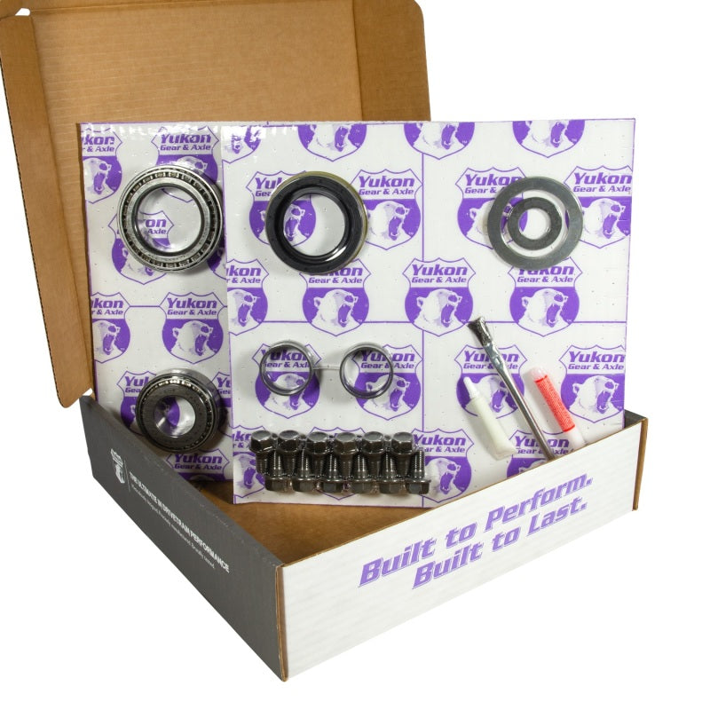 YUKON GEAR & AXLE Yukon 9.25in CHY 3.55 Rear Ring & Pinion Install Kit 1.705in Axle Bearings and Seal