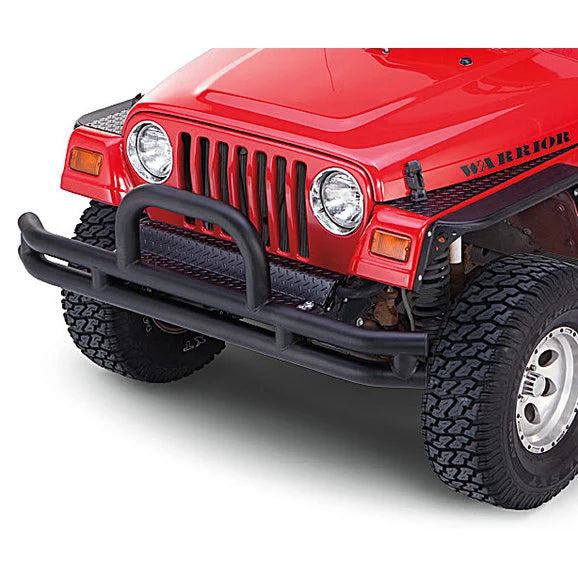 Warrior Products Front Frame Covers for 97 06 Jeep Wrangler TJ with Tubular Bumpers