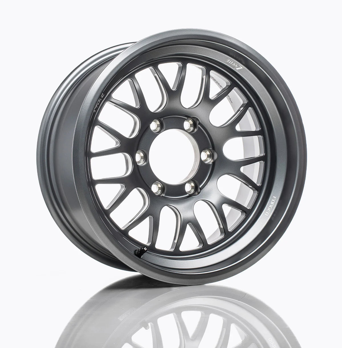 Titan 7 T AK2 Forged Off Road Wheels   Ford Bronco Sasquatch Fenders (4 Wheels) 2021+