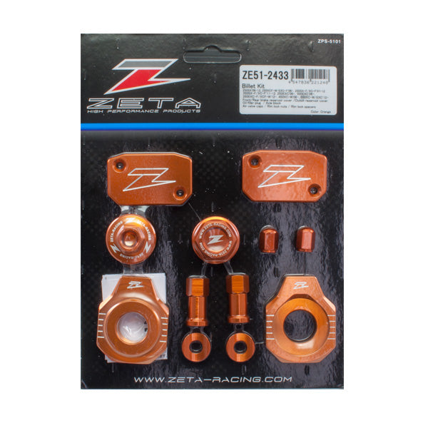 ZETA Billet Kit Ktm Orange