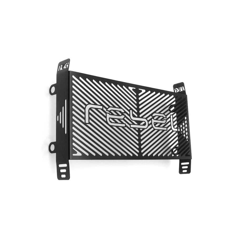 R&G Racing Stainless Steel Branded Radiator Guard For 2017 2024 Honda Rebel 500 CMX500