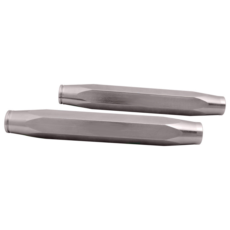 QA1 Precision Products 9/16  18" Female Thread Tie Rod Sleeve 8" Long Hex Tube Steel   Zinc Oxide