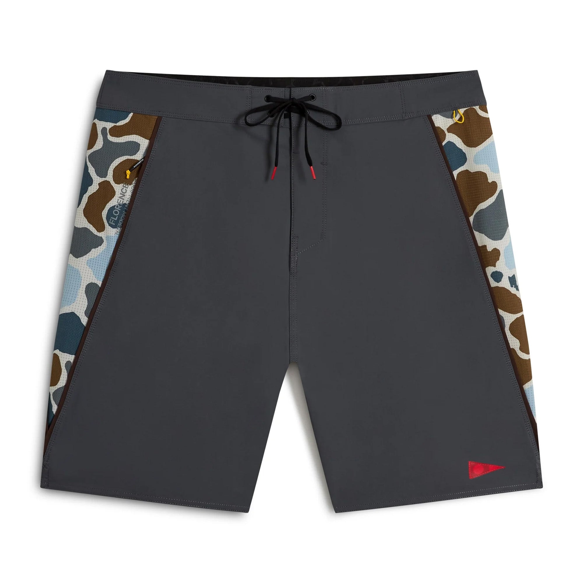 Florence Marine X F1 Airtex Gamma 18.5" Men's Boardshorts   Charcoal