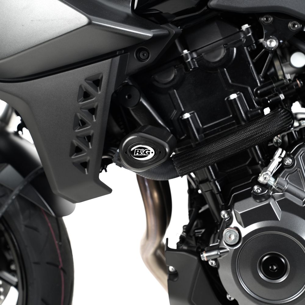 R&G Racing Black Aero Style Crash Protection Bobbins For 2023 2024 Suzuki GSX 8S