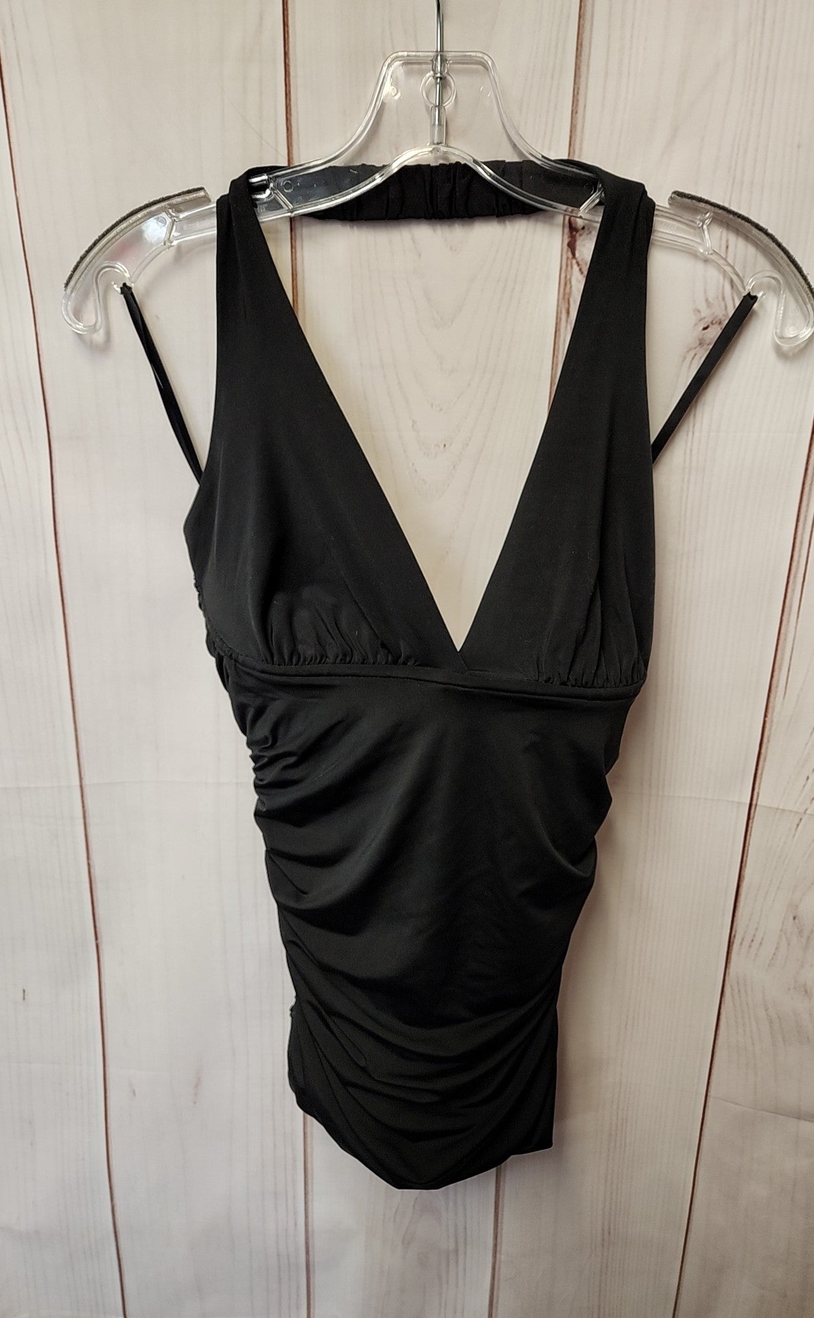 Arden B Women's Size M Black Swim Top
