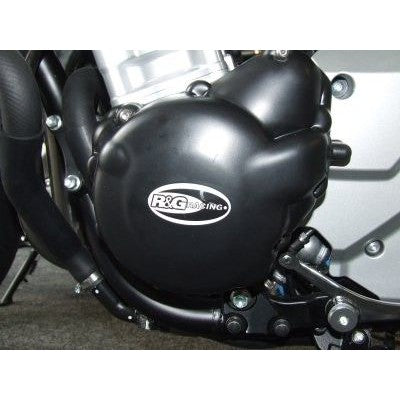 R&G Racing Black Engine Case Covers For 2008 2009 Suzuki Bandit 1250S GSF1250S GT Faired