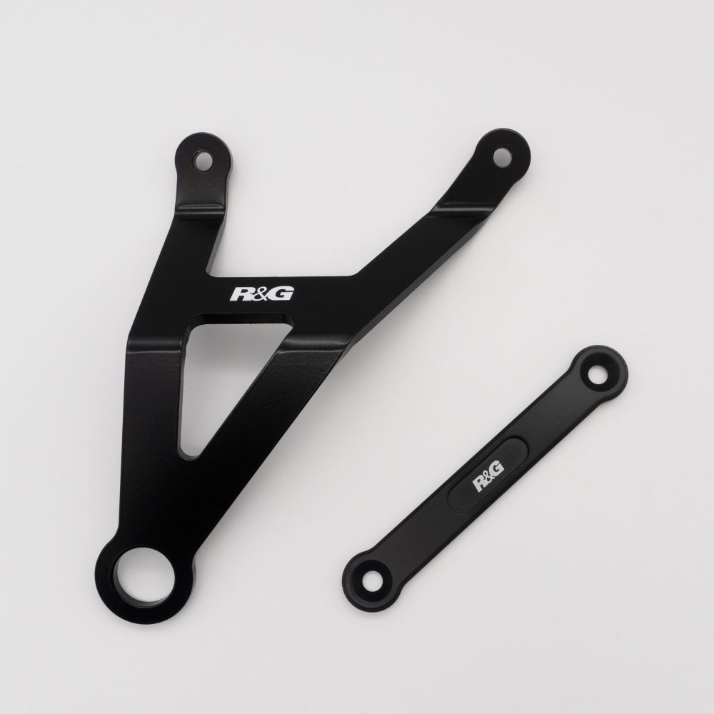 R&G Racing Black Exhaust Hanger Kit For 2021 2023 Harley Davidson Pan America 1250 RA1250