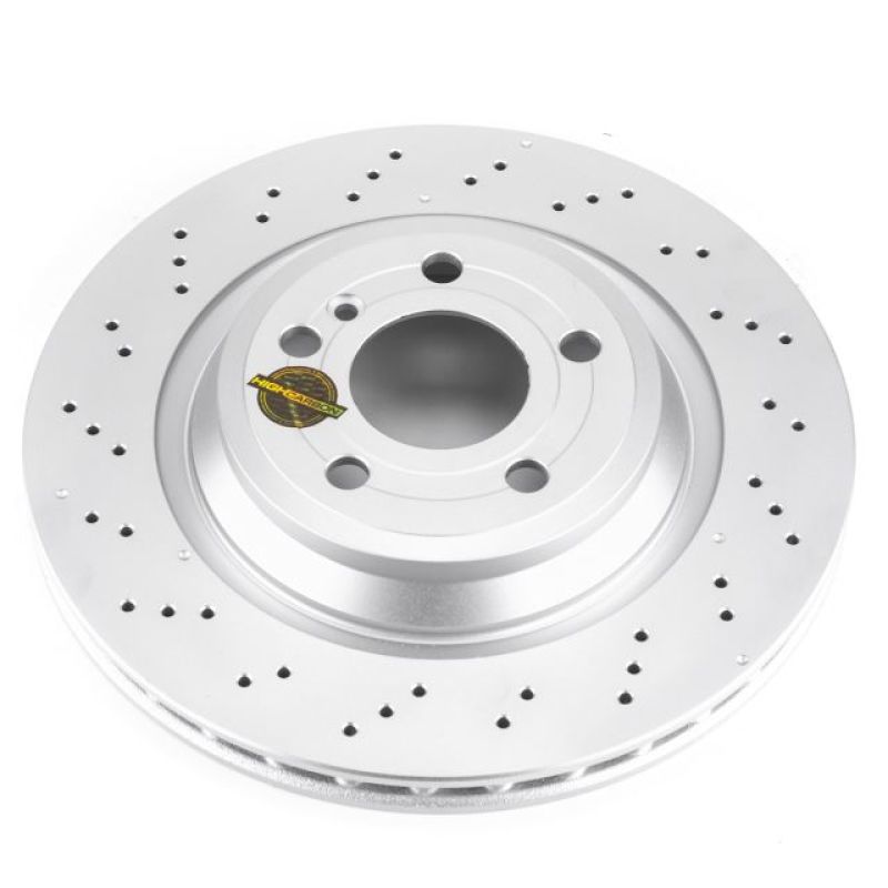 POWERSTOP Power Stop 15 16 Mercedes Benz SL400 Rear Evolution High Carbon Geomet Coated Rotor