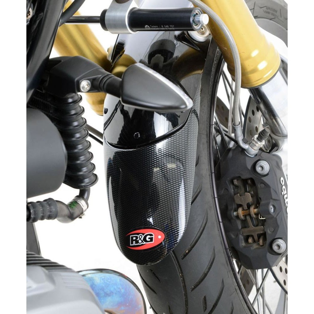 R&G Racing Black Fender Extender For 2024 2024 Triumph Bonneville Speedmaster