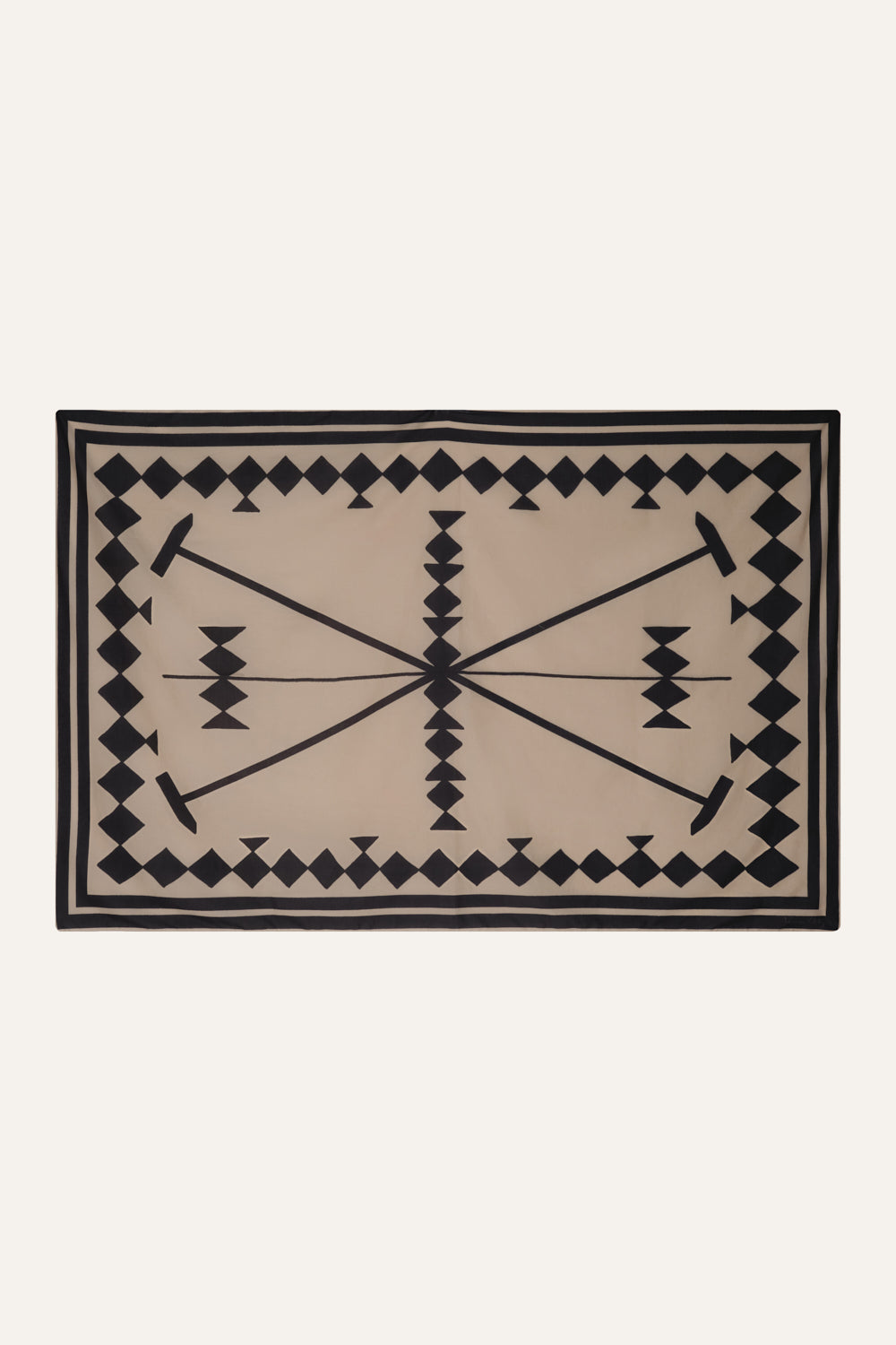 JOHANNA ORTIZ Polo Rhombs Pareo