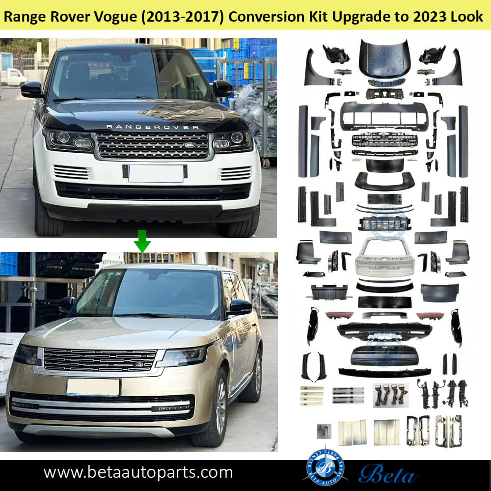 BETAAUTOPARTS Range Rover Vogue (2013 2017), Body Kit Conversion Upgrade to 2023 Autobiography Look, China
