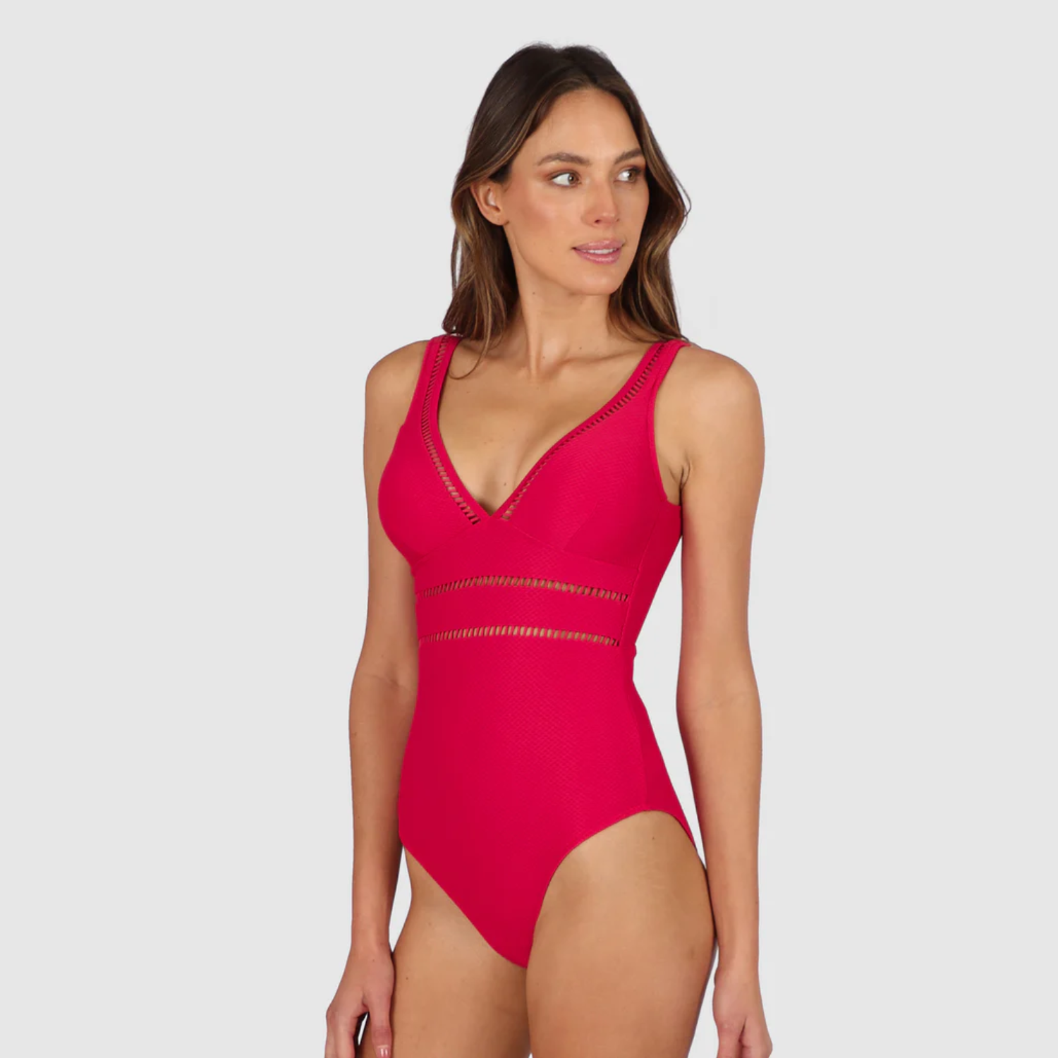 DANEECHI SWIMWEAR Baku Longline Cherry Rococco One Piece M785RKC