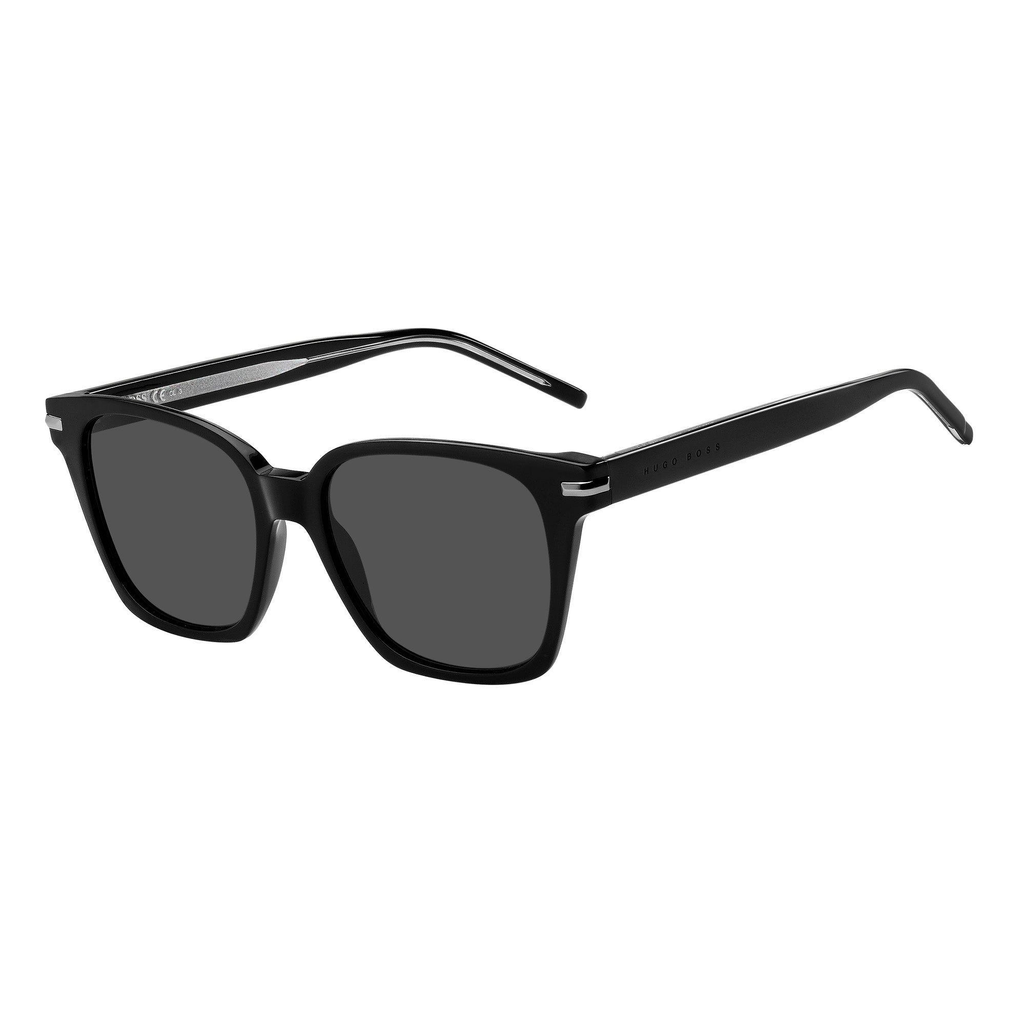 Hugo Boss 1268 S 807 53IR(HB48) Unisex Black Sunglasses