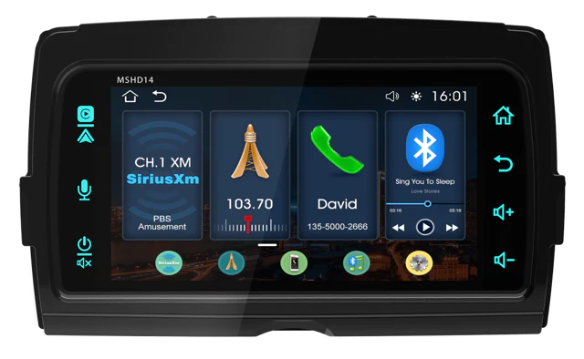 RHYNO AUDIO WORKS DIAMOND MSHD14 HARLEY DAVIDSON HEADUNIT (2014 2024)