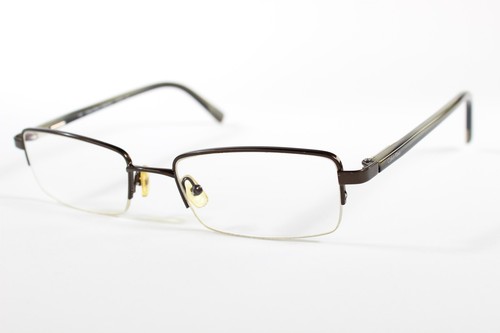 Calvin Klein Eyeglasses CK7243 Unisex Green Semi Rimless Metal Glasses Frames