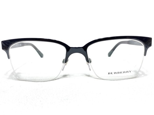 NEW Burberry BE1253 1180 Mens Black Square Designer Eyeglasses Frames 52/18~140