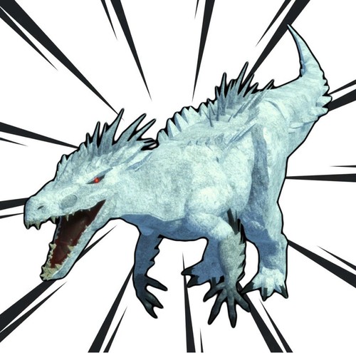 Albino (Dinosaur Simulator ROBLOX) A hybrid in dinosaur simulator fast deliver