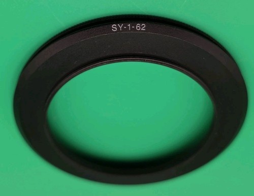 Nikon SY 1 62 62mm Lens Adapter Ring for Nikon SX 1 Flash Attachment