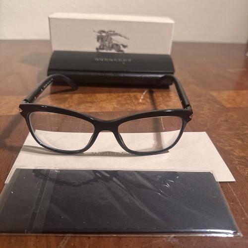 Prada VPR 10R 53■17 1AB 101 140 EYEGLASS FRAMES NICE WITH BURBERRY CASE W/box